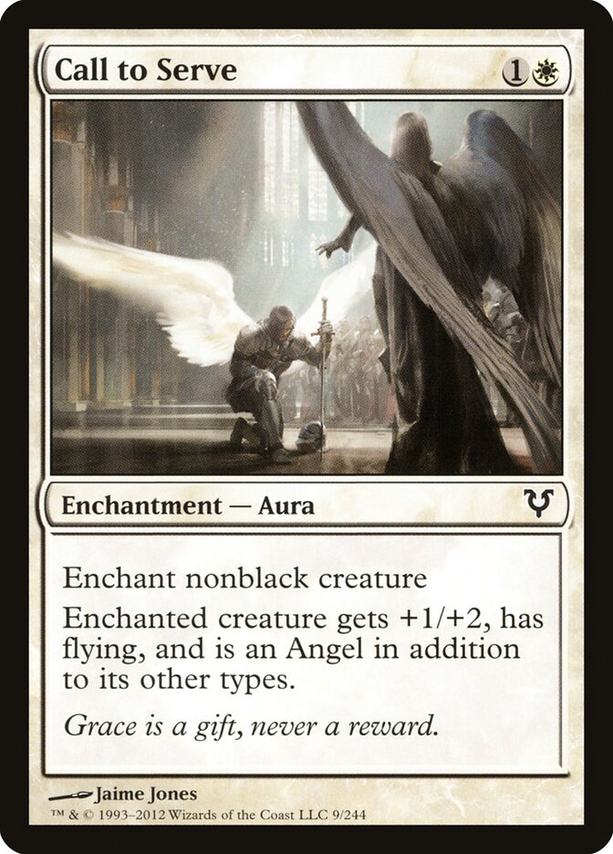 Call to Serve - carta Magic The Gathering