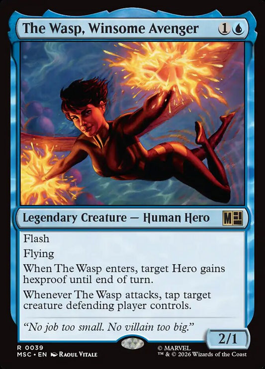 The Wasp, Winsome Avenger - carta Magic The Gathering