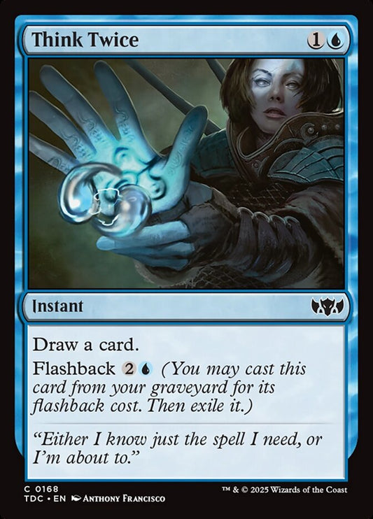 Think Twice - TDC-168-NF-STD