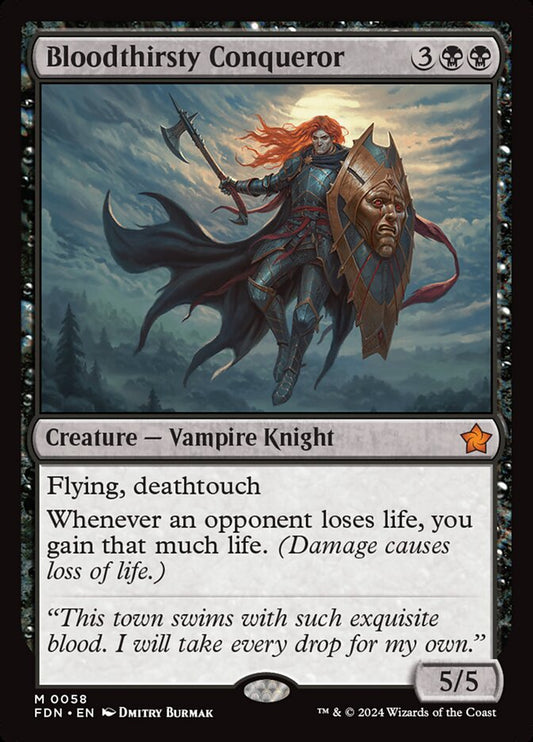 Bloodthirsty Conqueror - FDN-058-NF-STD