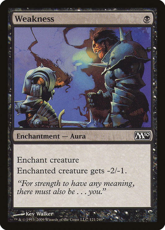 Weakness - carta Magic The Gathering