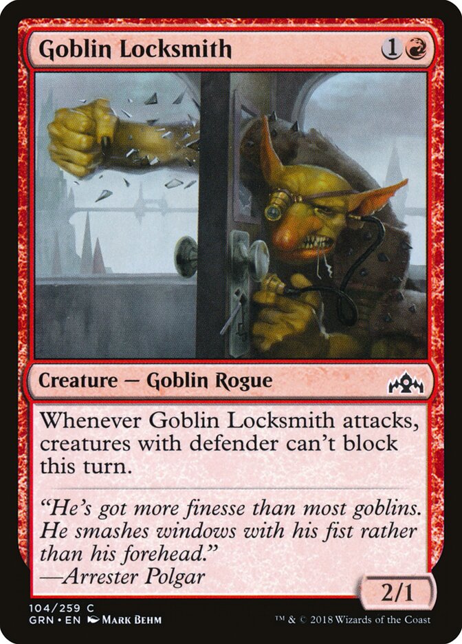 Goblin Locksmith - carta Magic The Gathering