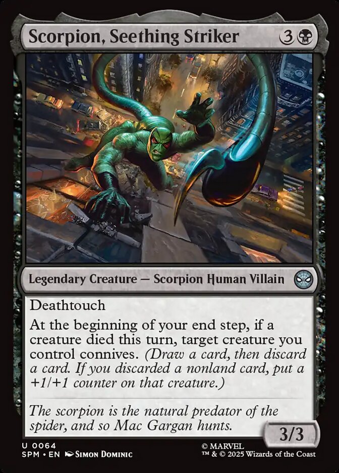Scorpion, Seething Striker - SPM-064-NF-LDG