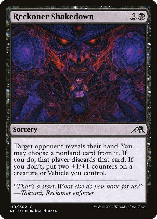 Reckoner Shakedown - carta Magic The Gathering