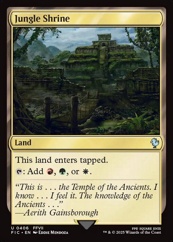 Jungle Shrine - FIC-406-NF-FFV-SUR-UNI