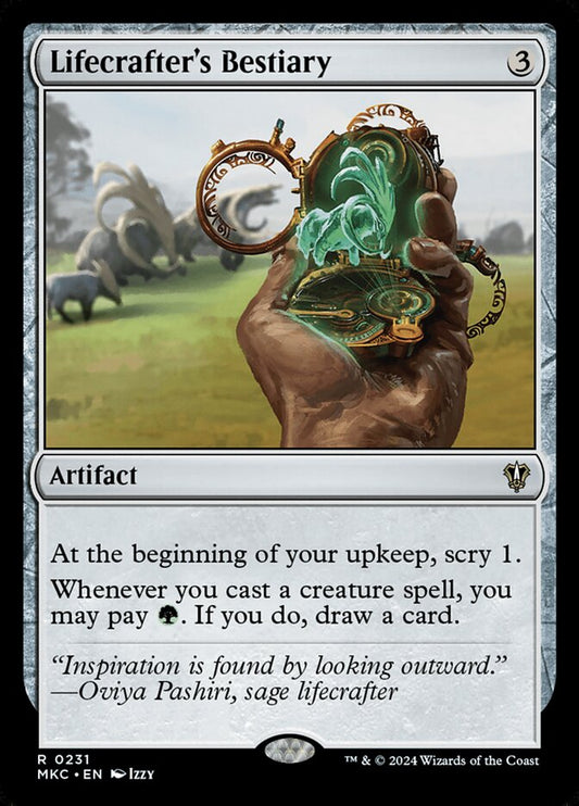 Lifecrafter's Bestiary - carta Magic The Gathering