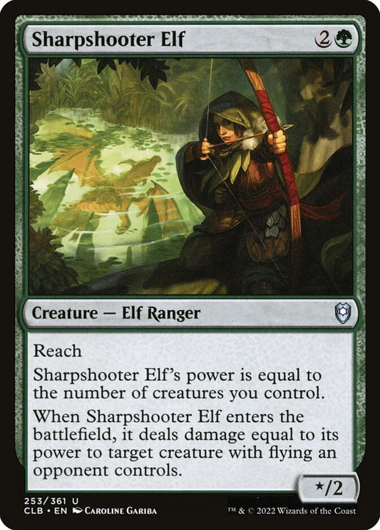 Sharpshooter Elf - carta Magic The Gathering