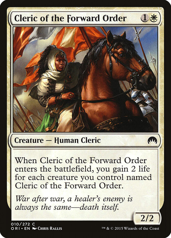 Cleric of the Forward Order - carta Magic The Gathering