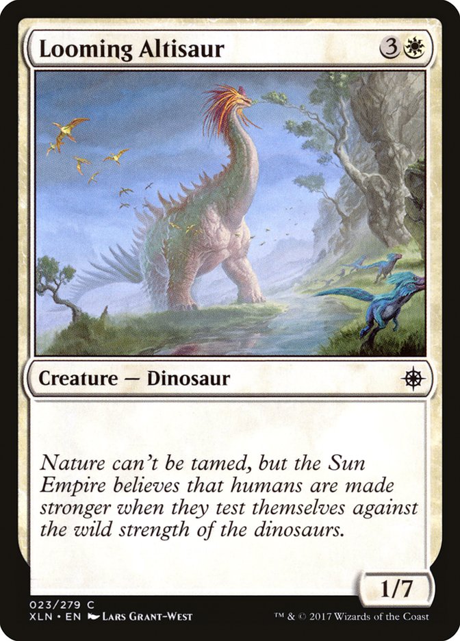 Looming Altisaur - carta Magic The Gathering
