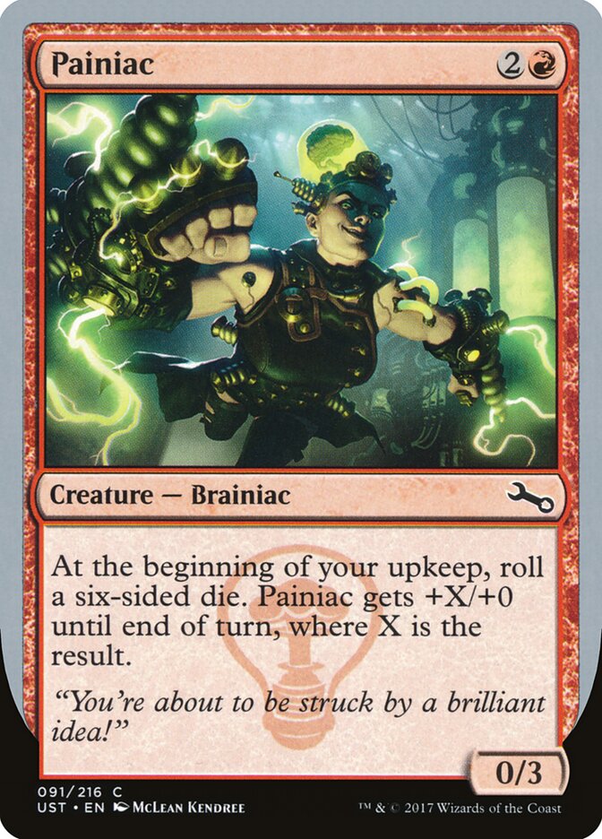Painiac - carta Magic The Gathering