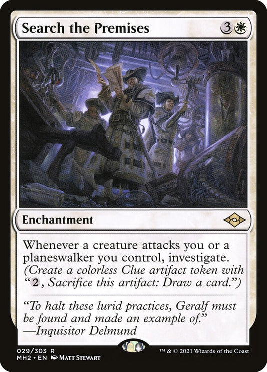 Search the Premises - carta Magic The Gathering