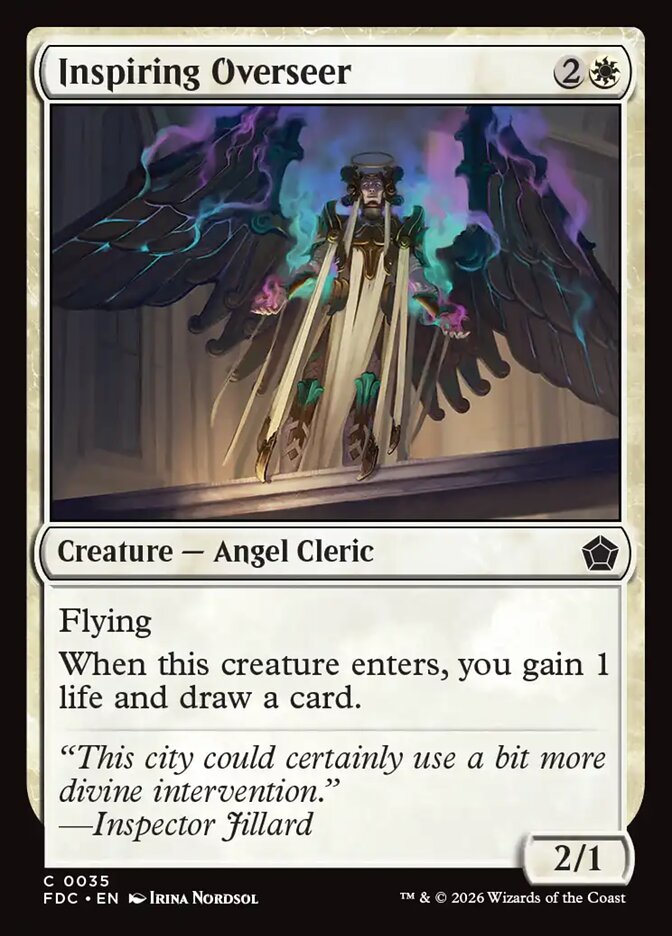 Inspiring Overseer - carta Magic The Gathering