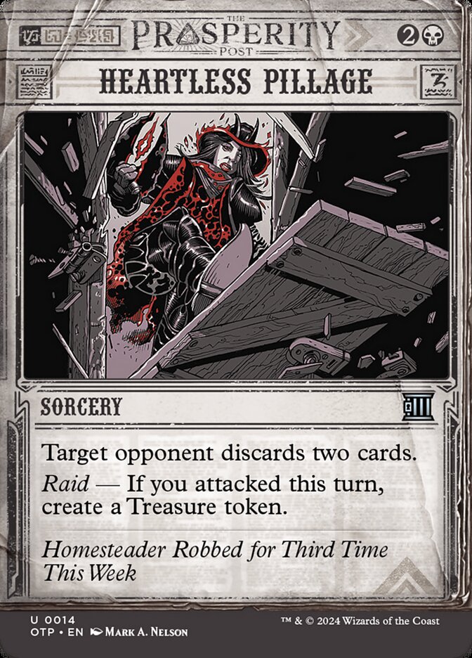 Heartless Pillage - OTP-014-NF-BF-SC