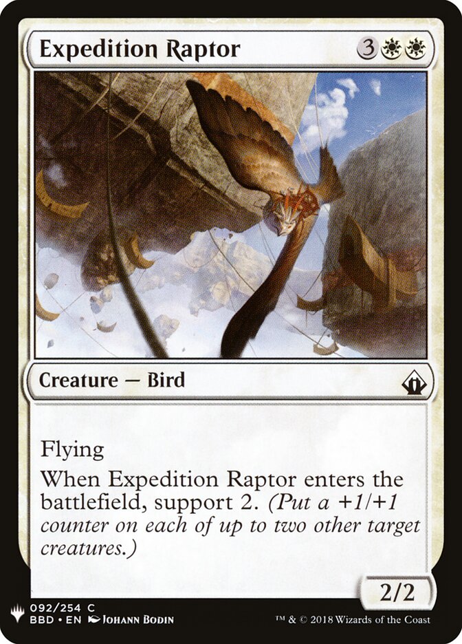 Expedition Raptor - carta Magic The Gathering