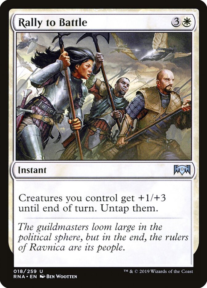 Rally to Battle - carta Magic The Gathering
