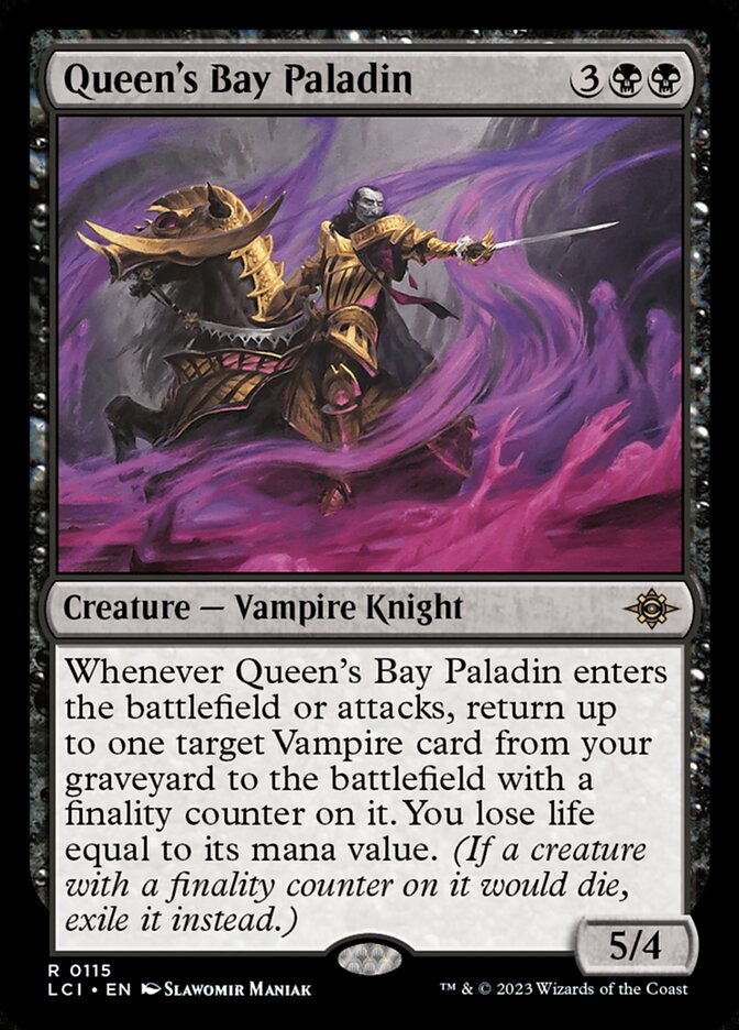 Queen's Bay Paladin - carta Magic The Gathering