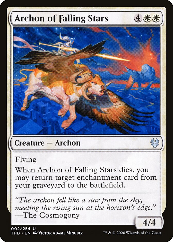 Archon of Falling Stars - carta Magic The Gathering