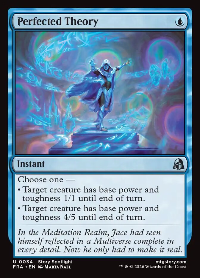 Perfected Theory - carta Magic The Gathering