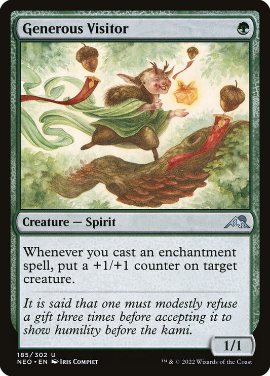 Generous Visitor - carta Magic The Gathering