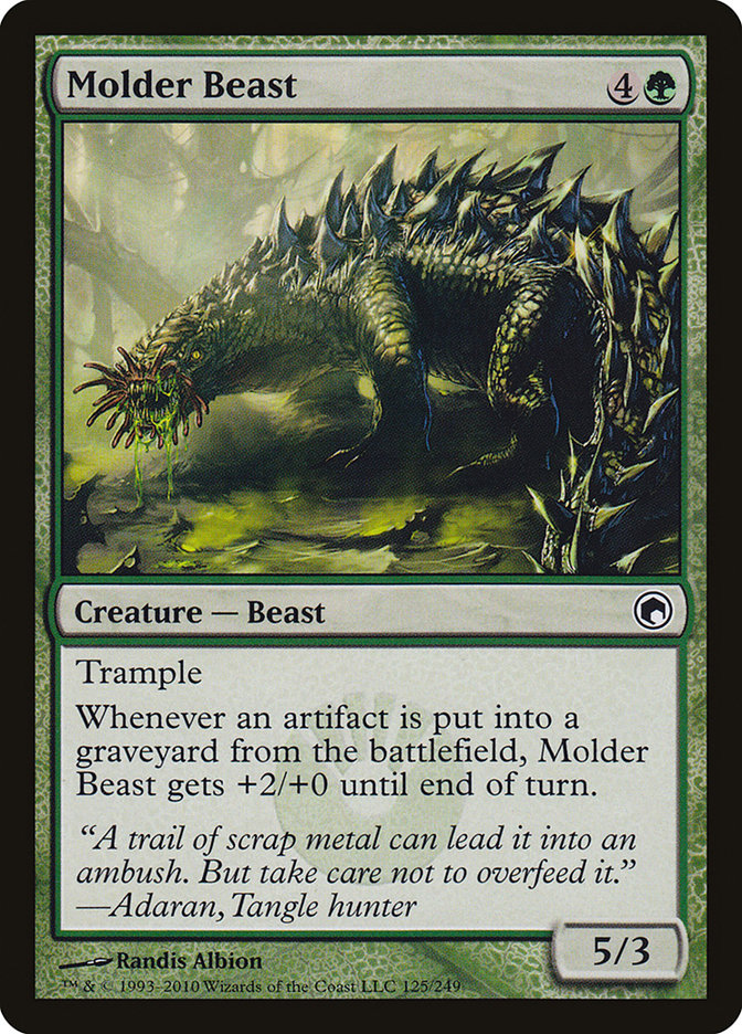 Molder Beast - carta Magic The Gathering