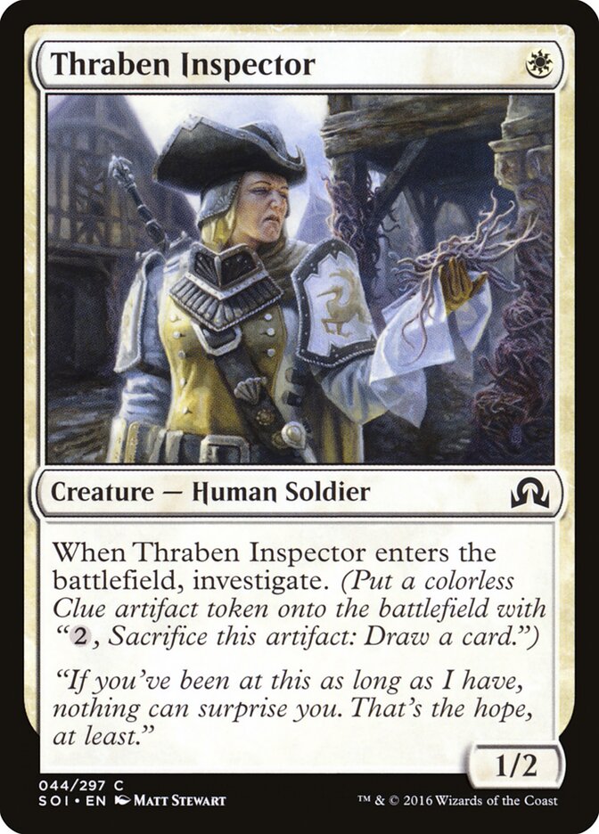Thraben Inspector - carta Magic The Gathering