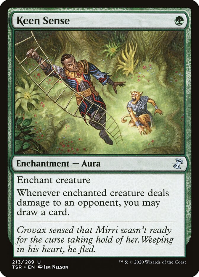 Keen Sense - carta Magic The Gathering