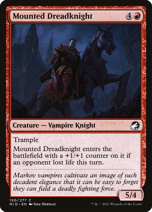 Mounted Dreadknight - carta Magic The Gathering