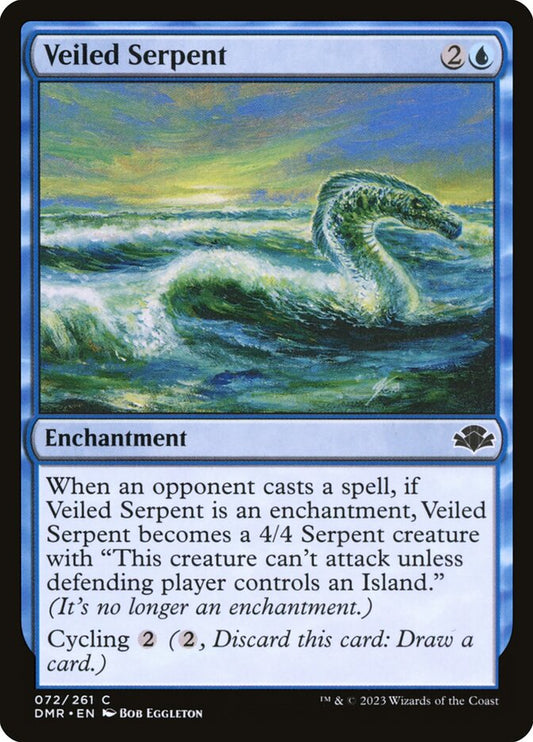 Veiled Serpent - carta Magic The Gathering
