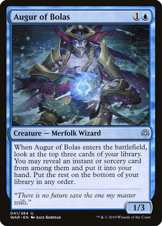 Augur of Bolas - carta Magic The Gathering