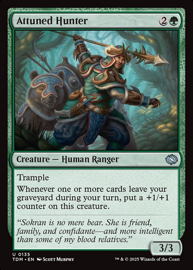 Attuned Hunter - carta Magic The Gathering