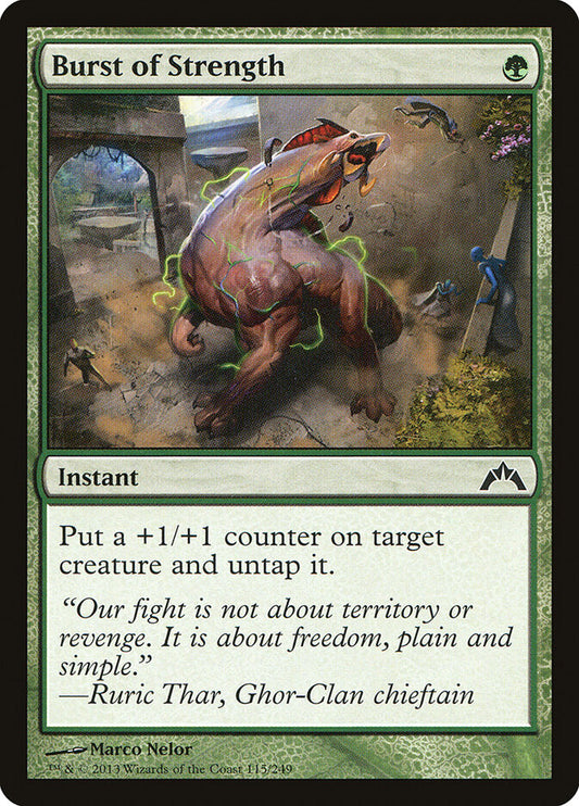 Burst of Strength - carta Magic The Gathering
