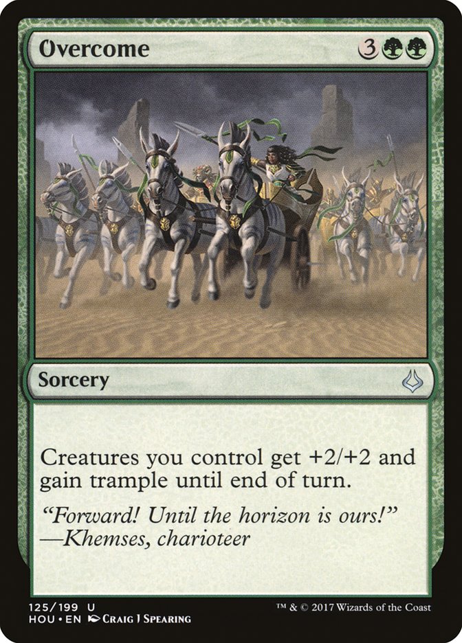 Overcome - carta Magic The Gathering