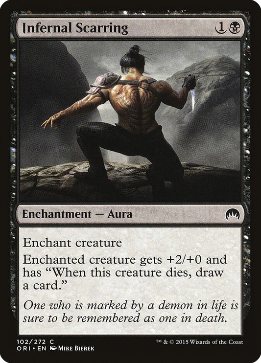 Infernal Scarring - carta Magic The Gathering