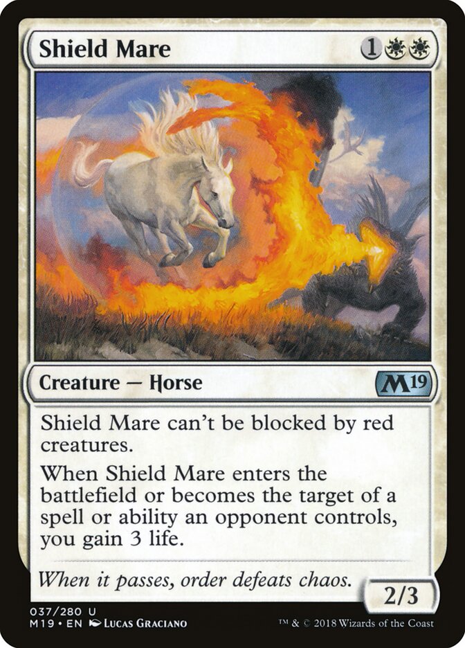 Shield Mare - carta Magic The Gathering