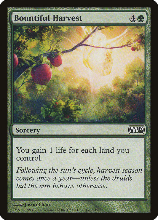 Bountiful Harvest - carta Magic The Gathering