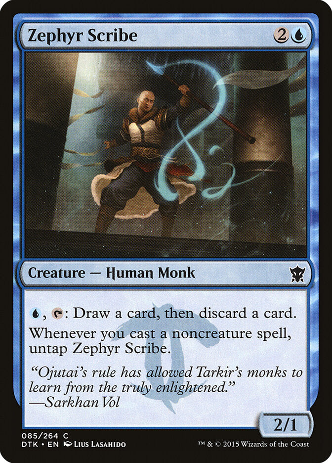 Zephyr Scribe - carta Magic The Gathering