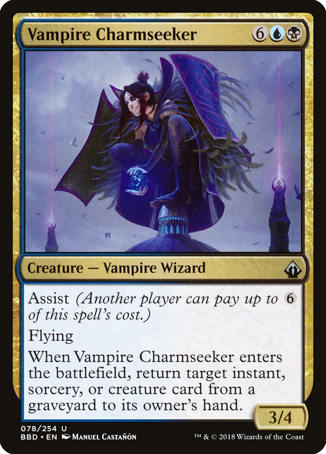 Vampire Charmseeker - carta Magic The Gathering