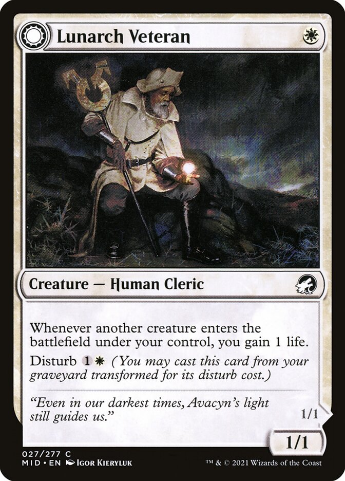 Lunarch Veteran - carta Magic The Gathering