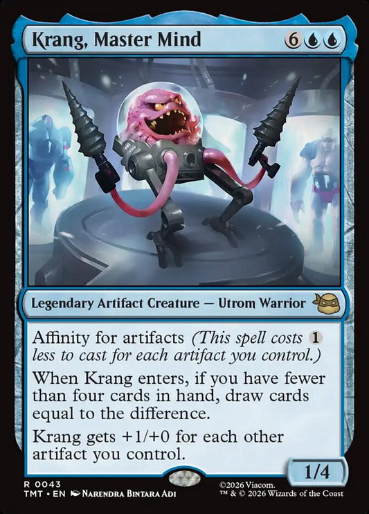 Krang, Master Mind - TMT-043-NF-LDG-UNI