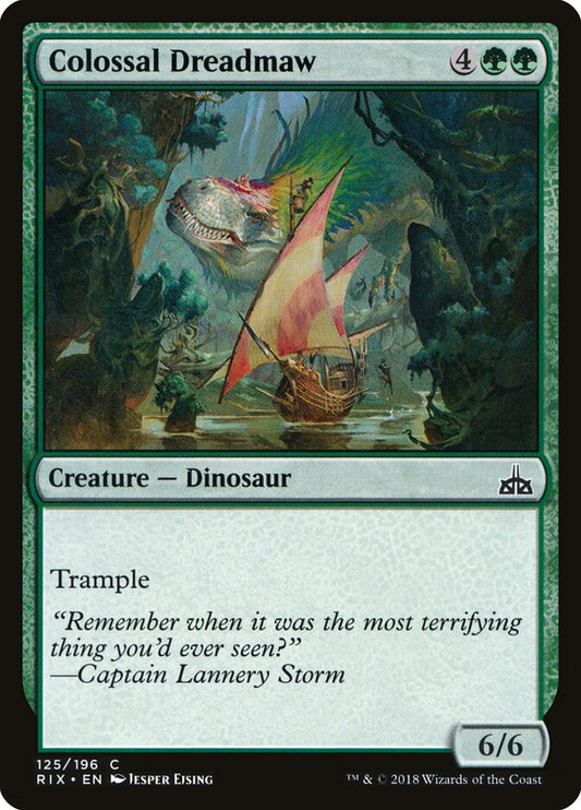 Colossal Dreadmaw - carta Magic The Gathering
