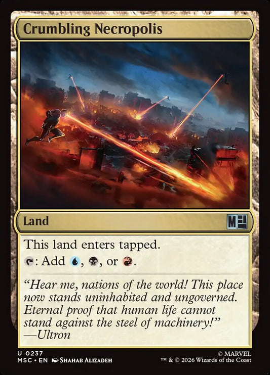 Crumbling Necropolis - carta Magic The Gathering