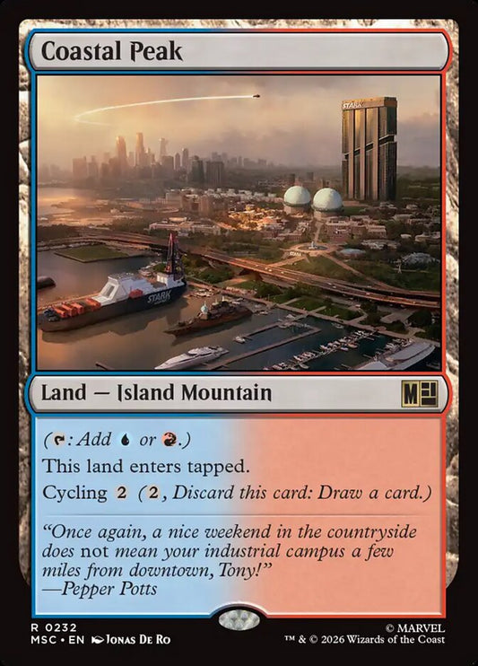 Coastal Peak - carta Magic The Gathering