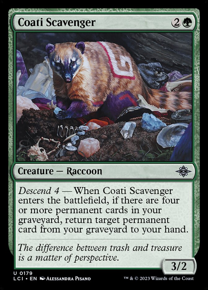 Coati Scavenger - carta Magic The Gathering