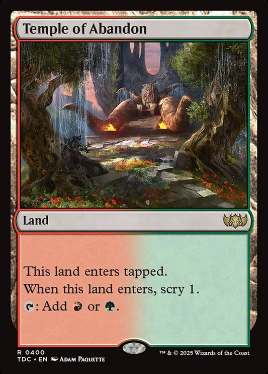Temple of Abandon (TDC)