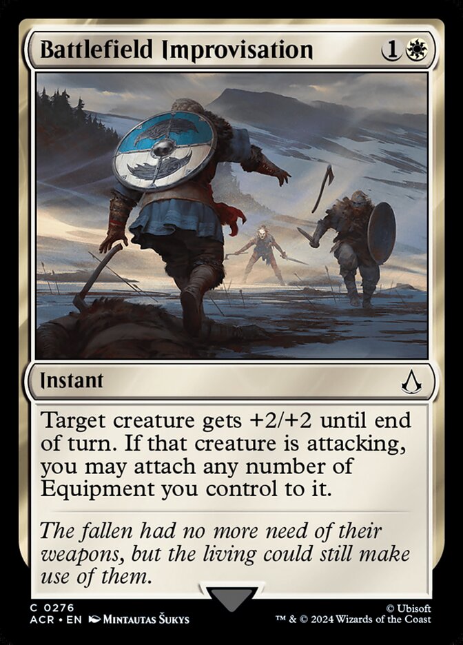 Battlefield Improvisation - carta Magic The Gathering