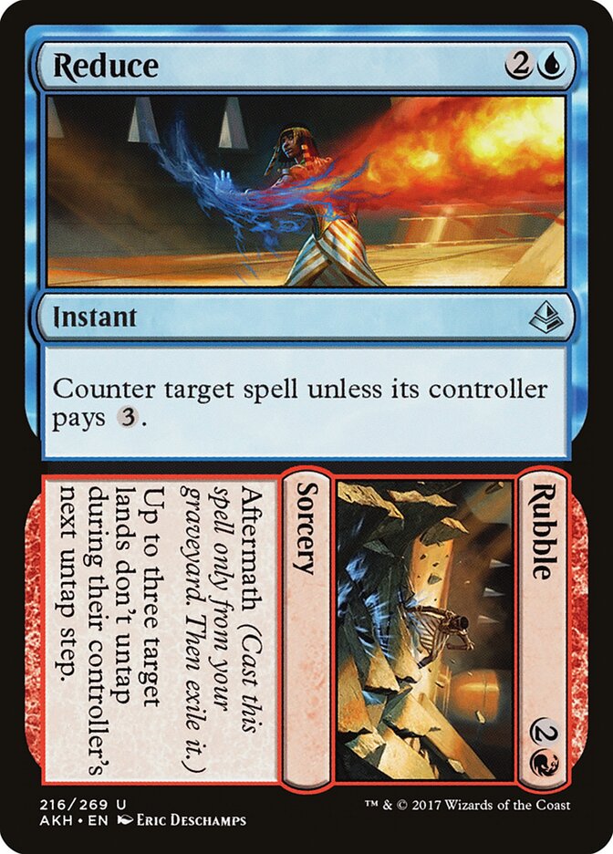 Reduce // Rubble - carta Magic The Gathering
