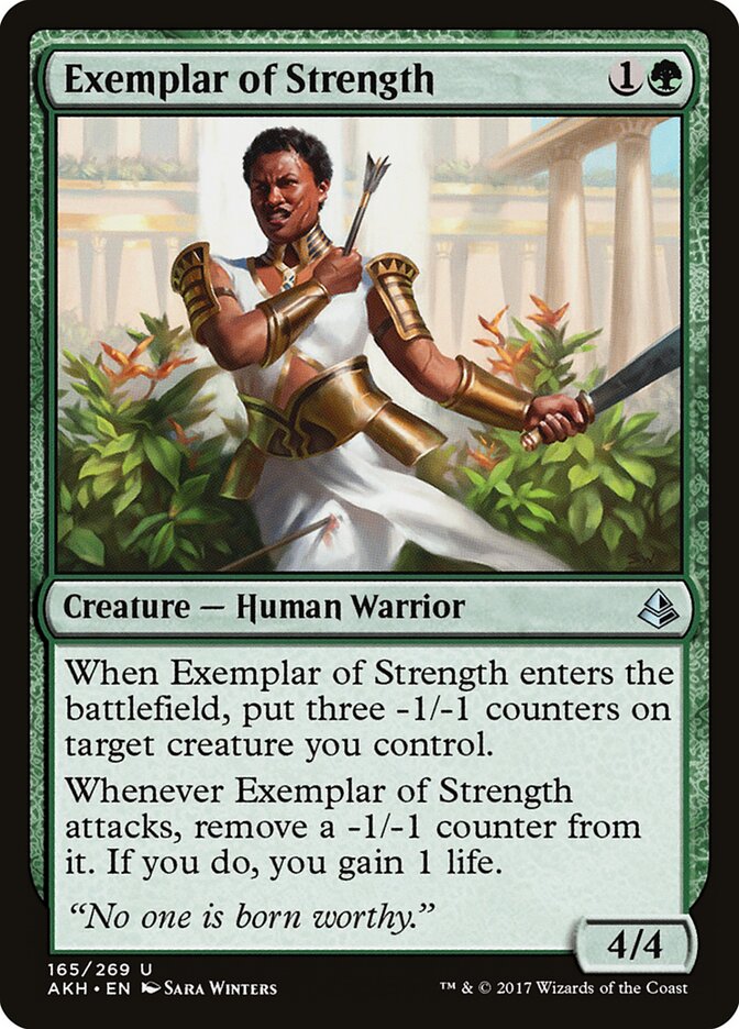 Exemplar of Strength - carta Magic The Gathering