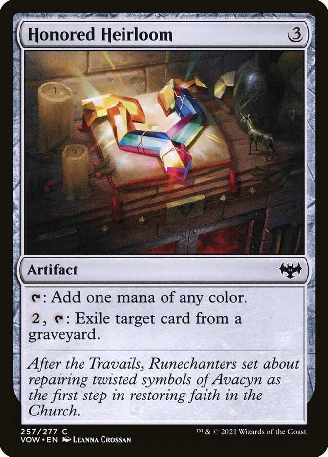 Honored Heirloom - carta Magic The Gathering