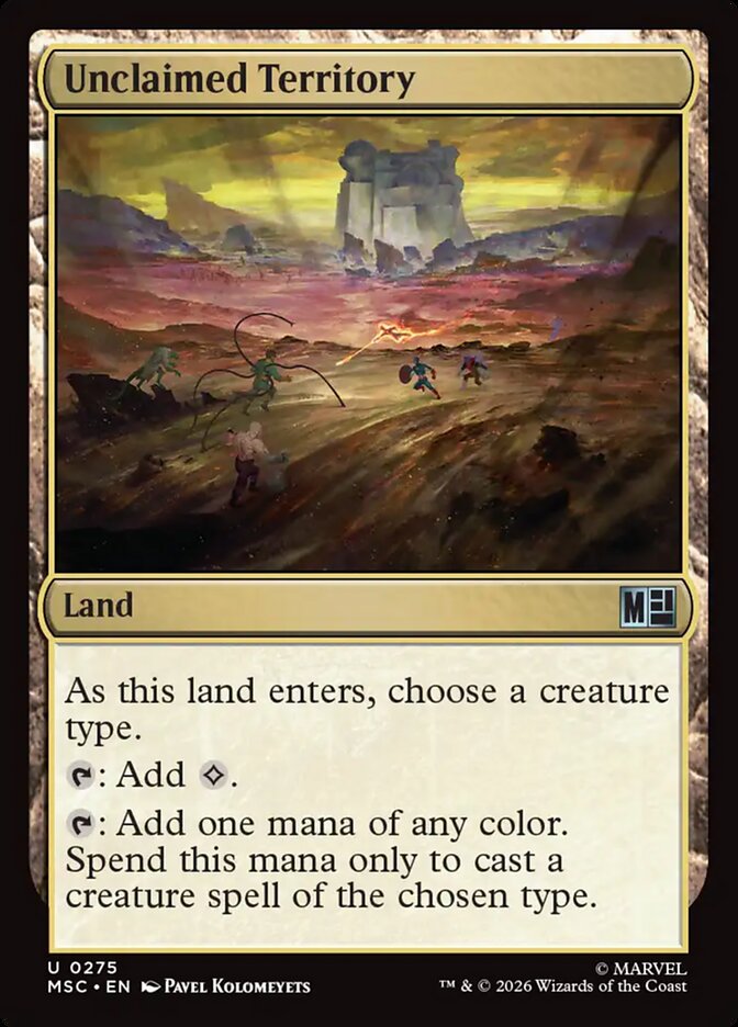 Unclaimed Territory - carta Magic The Gathering