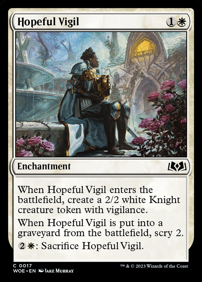 Hopeful Vigil - carta Magic The Gathering